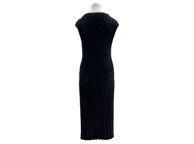Céline Celine Kleid T.International M Wolle Weiß - Ansicht 2