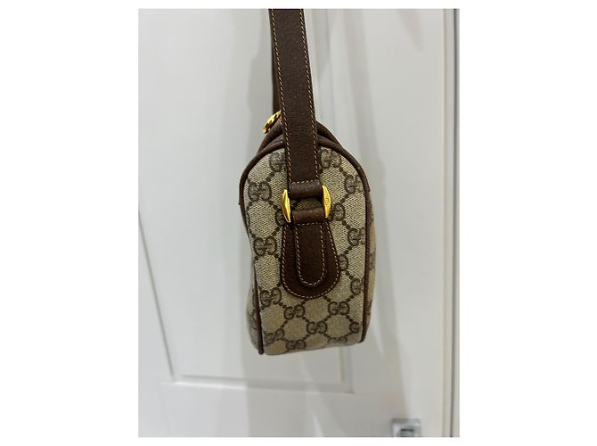 Ophidia Borsa Gucci Ophisia Marrone in Tela - vista 3