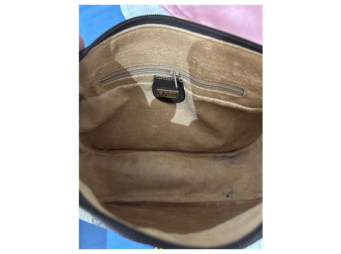 Ophidia Borsa Gucci Ophisia Marrone in Tela - vista 5