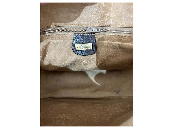 Ophidia Borsa Gucci Ophisia Marrone in Tela - vista 6
