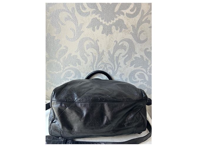 City Borsa Balenciaga in pelle nera Nero - vista 4