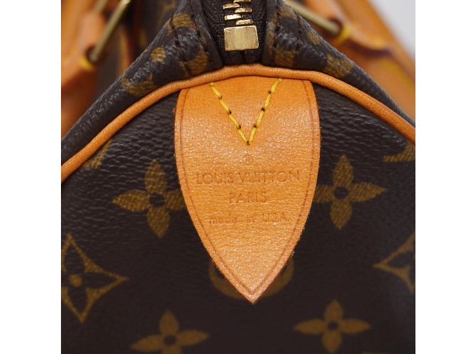 Louis Vuitton Monogram Speedy 25 Handtasche Braun - Ansicht 5
