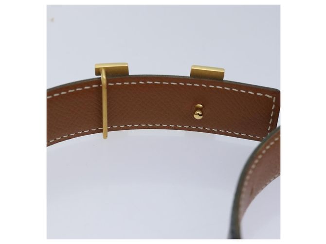 Hermès Cintura in pelle HERMES Constance 31,1" Nera Auth 81360 Nero - vista 10