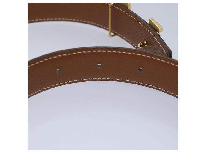 Hermès Cintura in pelle HERMES Constance 31,1" Nera Auth 81360 Nero - vista 9