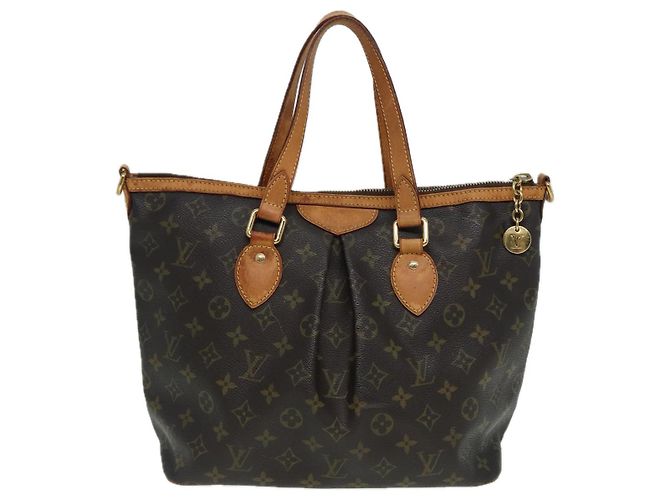 LOUIS VUITTON Monogram Palermo PM Tote Bag M40145 LV Auth 82664 Monogramm - Ansicht 2