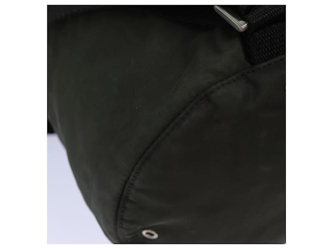 Borsa a Spalla PRADA Nylon Khaki Auth 82572 Cachi - vista 16