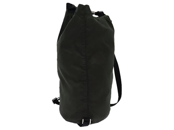 Borsa a Spalla PRADA Nylon Khaki Auth 82572 Cachi - vista 2