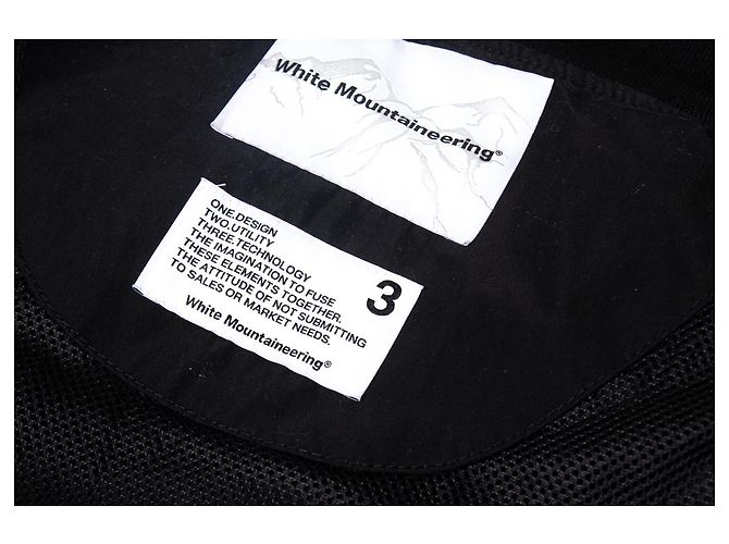 Autre Marque White Mountaineering, blousonjack Negro - vista 7