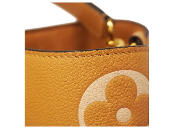 Néonoé Borsa Louis Vuitton Monogram Empreinte Bicolor NeoNoe MM Beige - vista 7