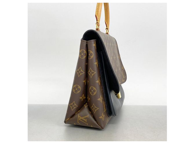 Borsa Louis Vuitton Monogram Marignan M44259 Marrone Nero - vista 2