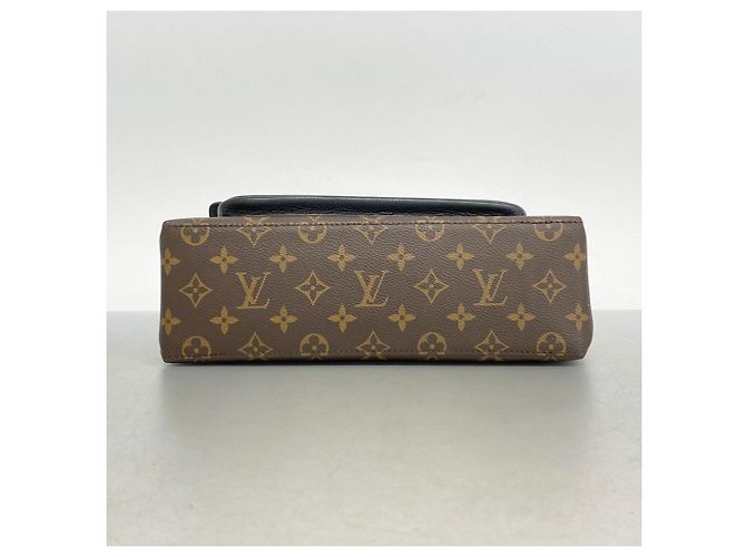 Borsa Louis Vuitton Monogram Marignan M44259 Marrone Nero - vista 3