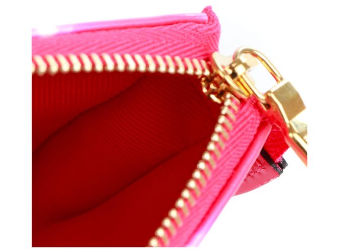 LOUIS VUITTON - Limitierte Mini Louis Vuitton Accessoire Tasche aus rosa Lackleder Pink - Ansicht 9
