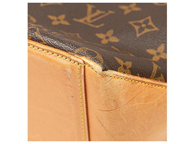 Borsa tote Cabas Mezzo in monogramma Louis Vuitton marrone - vista 11