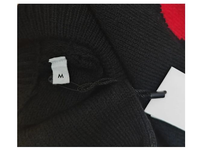 Suéter Ami de Algodão Preto Masculino - vista 4