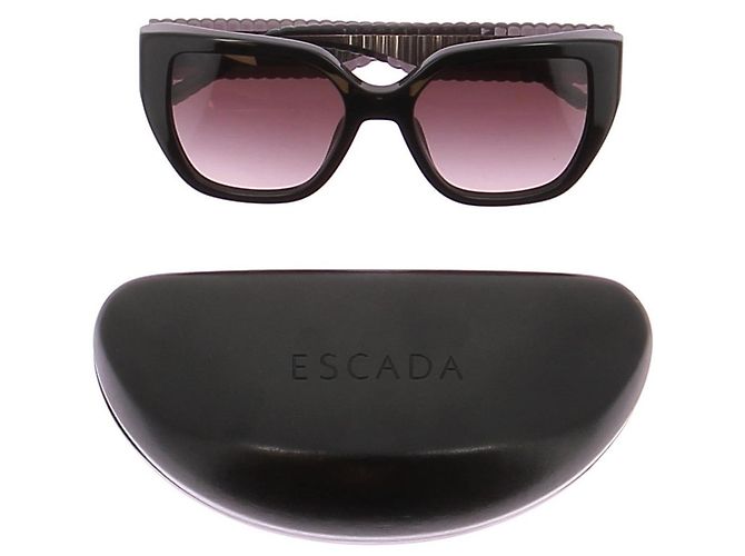 Gafas de sol Escada T. Plástico Negro - vista 7