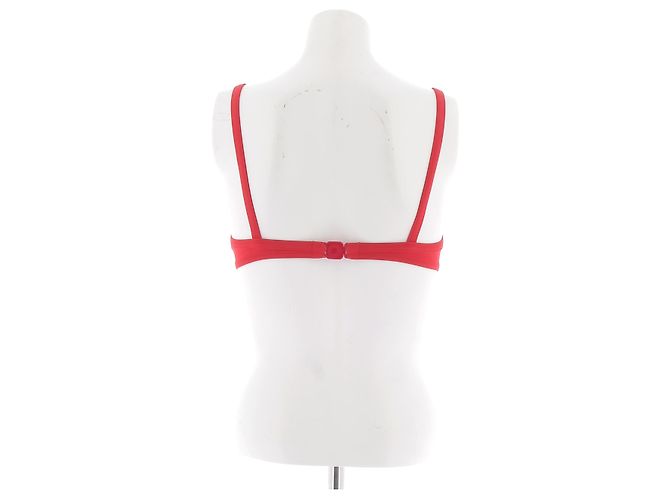 Bañador Hermès T.FR 38 Poliéster Roja - vista 2