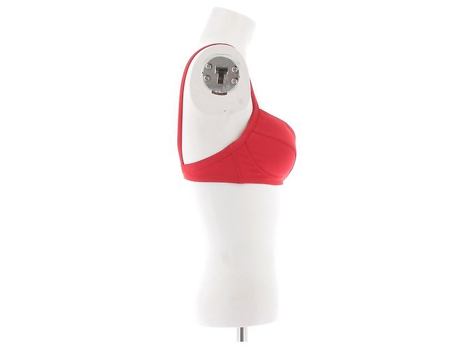 Bañador Hermès T.FR 38 Poliéster Roja - vista 3