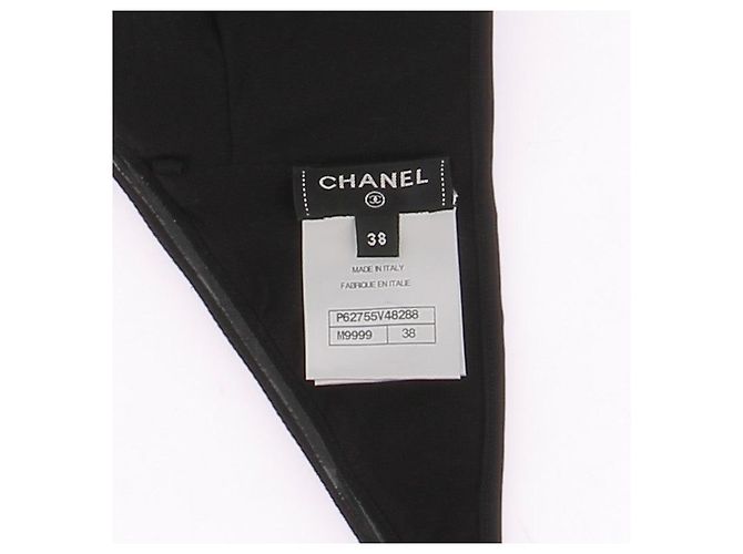 CHANEL Bademode T.FR 38 Polyester Schwarz - Ansicht 5