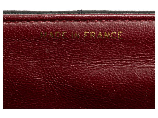 Chanel Schwarze CC aus gestepptem Lammleder - Ansicht 7