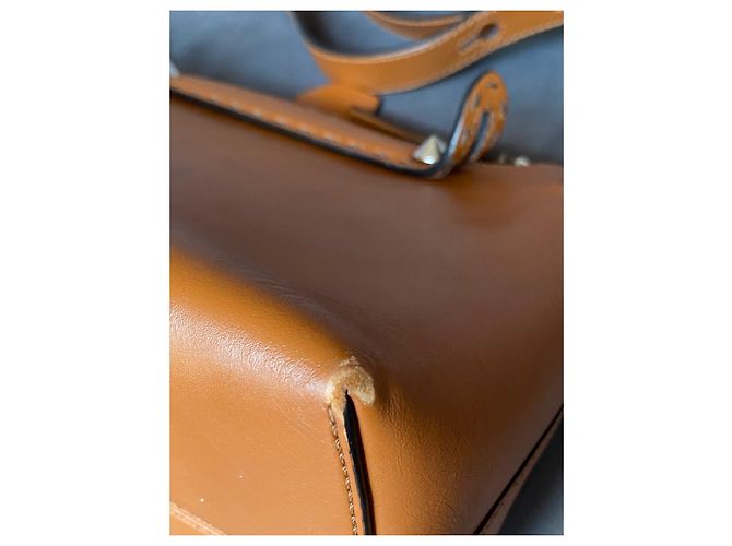 Fendi By the Way Borsa Boston Medium in pelle marrone - vista 10