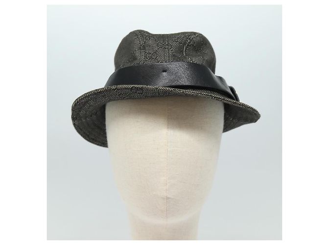 GUCCI GG Canvas Hut S Schwarz Auth am6440 - Ansicht 2