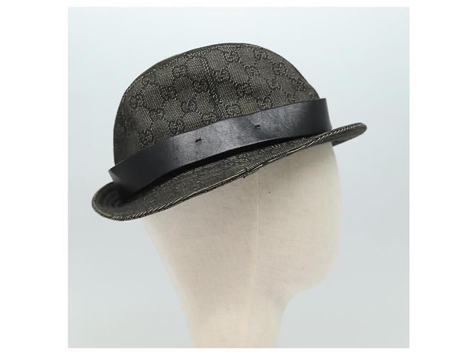 GUCCI GG Canvas Hut S Schwarz Auth am6440 - Ansicht 5