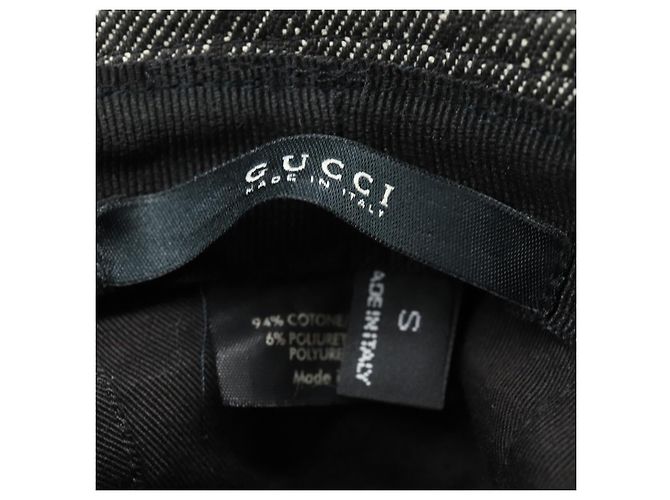 GUCCI GG Canvas Hut S Schwarz Auth am6440 - Ansicht 9
