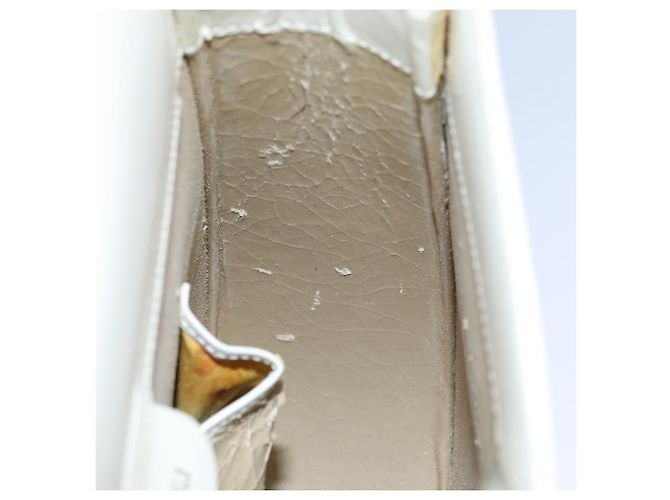 Borsa a corpo in pelle bianca GUCCI Auth ar12042 Bianco - vista 19