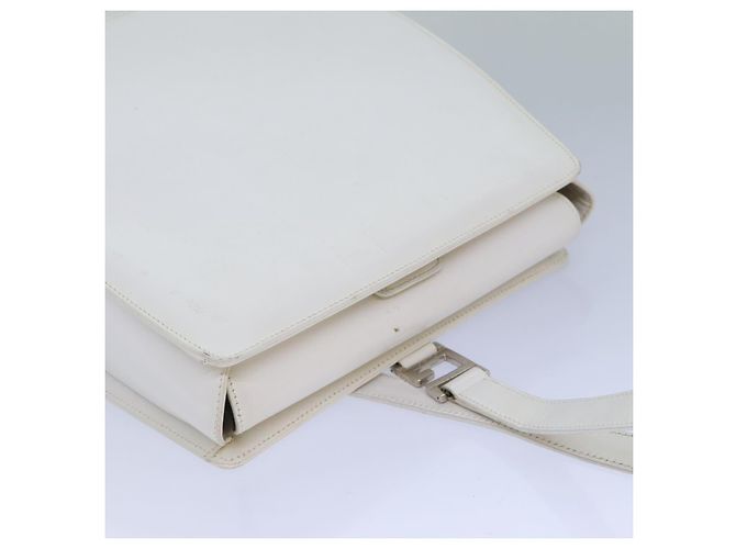 Borsa a corpo in pelle bianca GUCCI Auth ar12042 Bianco - vista 6