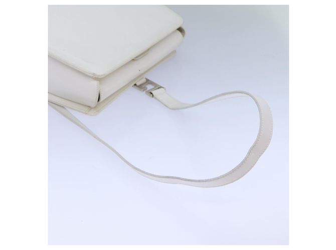 Borsa a corpo in pelle bianca GUCCI Auth ar12042 Bianco - vista 7