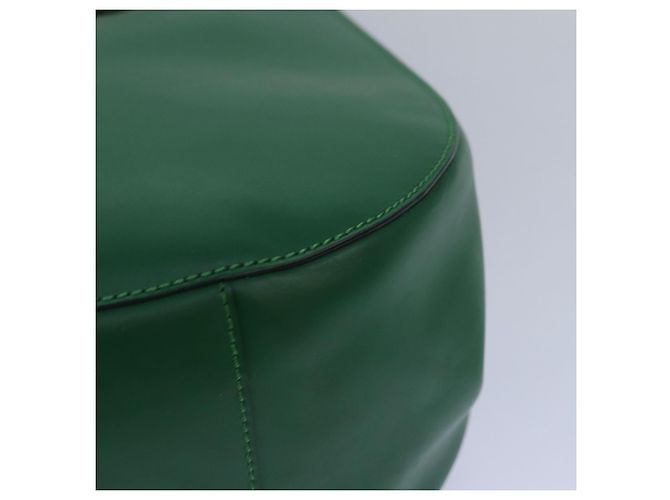 Céline CELINE Schultertasche aus Leder Grün Gold Authentisch 81640 Golden - Ansicht 16