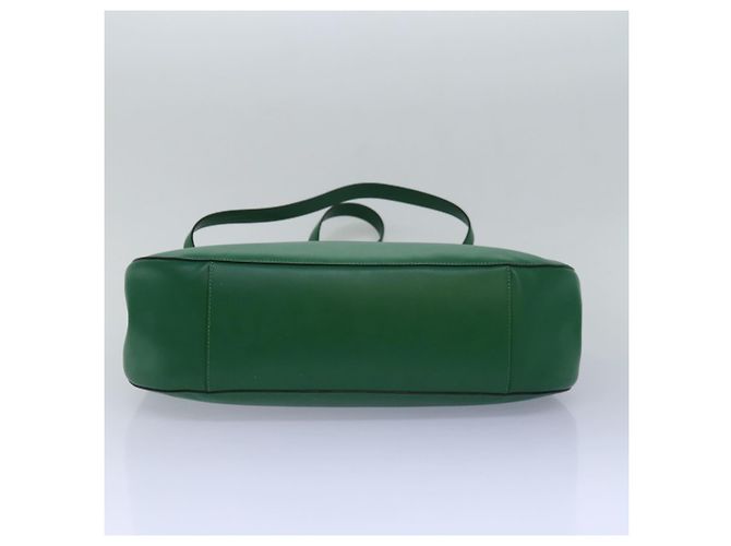 Céline CELINE Schultertasche aus Leder Grün Gold Authentisch 81640 Golden - Ansicht 5