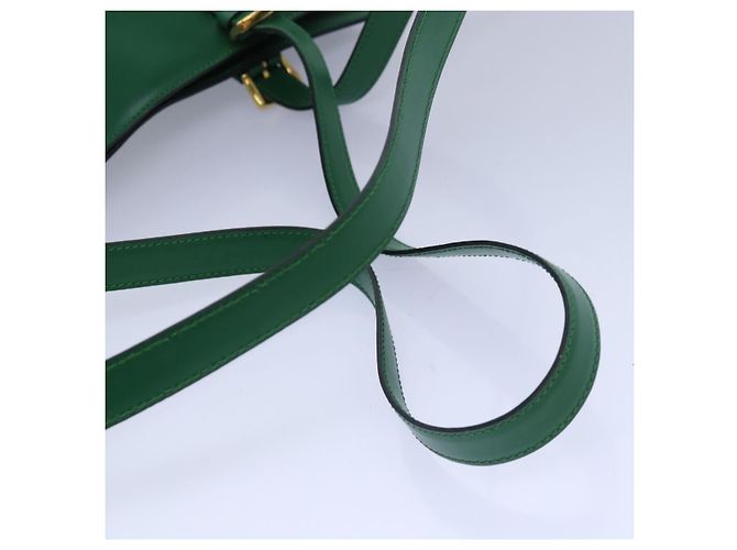 Céline CELINE Schultertasche aus Leder Grün Gold Authentisch 81640 Golden - Ansicht 7