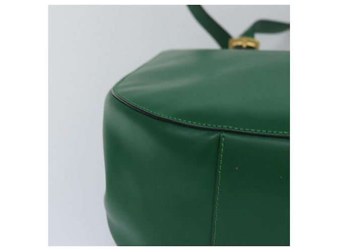 Céline CELINE Schultertasche aus Leder Grün Gold Authentisch 81640 Golden - Ansicht 9