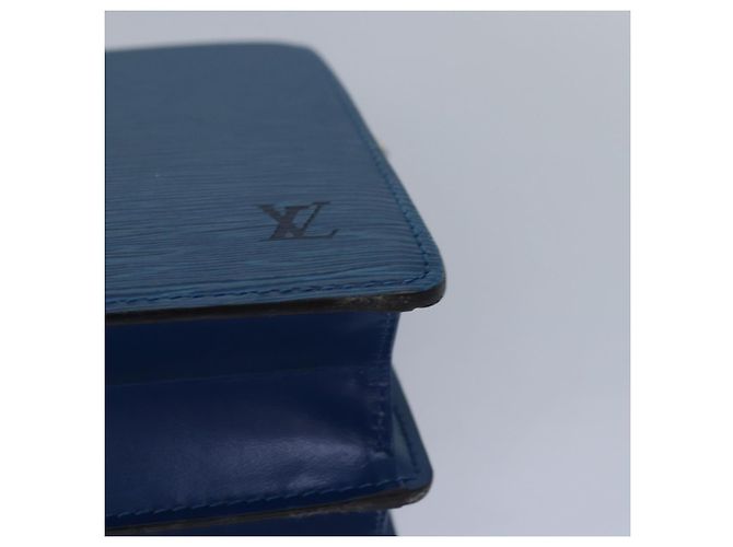 LOUIS VUITTON Borsa a Spalla Capuchin Epi Blu M52345 LV Auth 82383 - vista 15