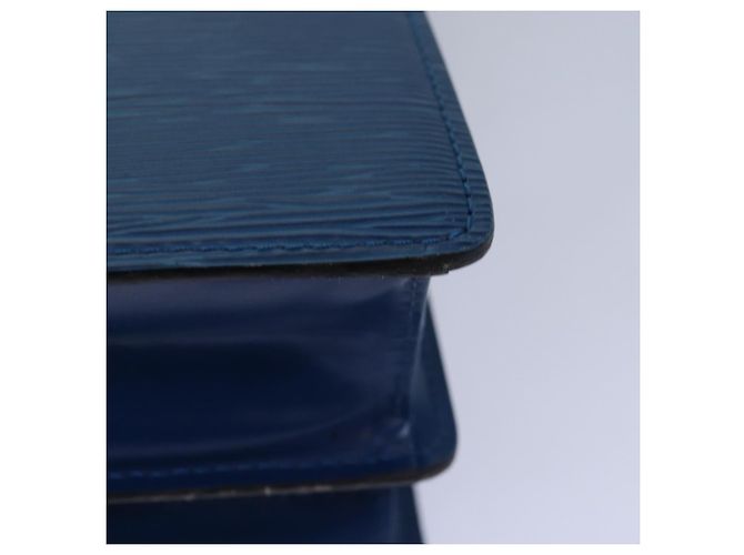 LOUIS VUITTON Borsa a Spalla Capuchin Epi Blu M52345 LV Auth 82383 - vista 17
