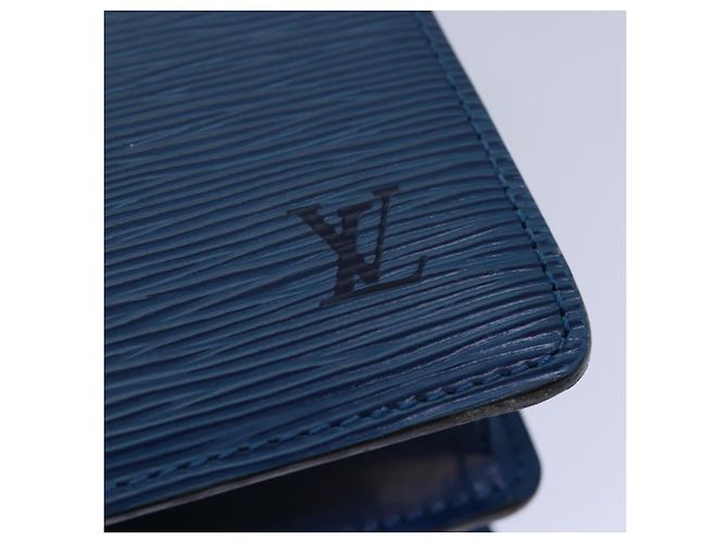 LOUIS VUITTON Borsa a Spalla Capuchin Epi Blu M52345 LV Auth 82383 - vista 18