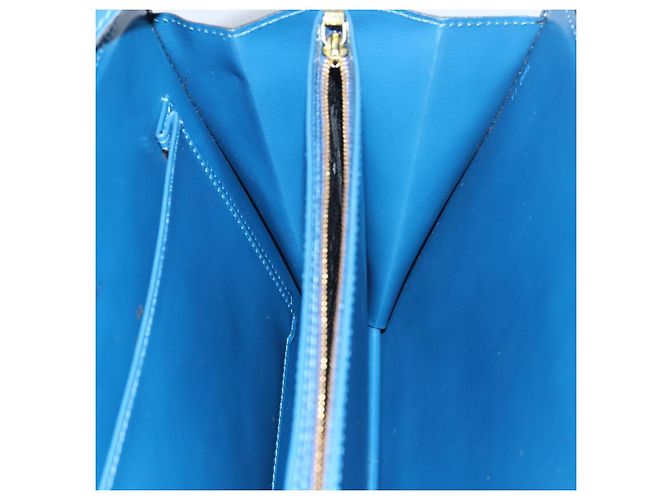 LOUIS VUITTON Borsa a Spalla Capuchin Epi Blu M52345 LV Auth 82383 - vista 21