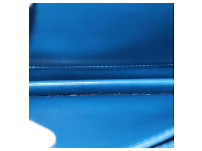LOUIS VUITTON Borsa a Spalla Capuchin Epi Blu M52345 LV Auth 82383 - vista 24
