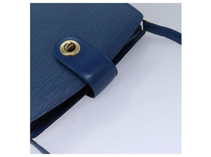 LOUIS VUITTON Borsa a Spalla Capuchin Epi Blu M52345 LV Auth 82383 - vista 6