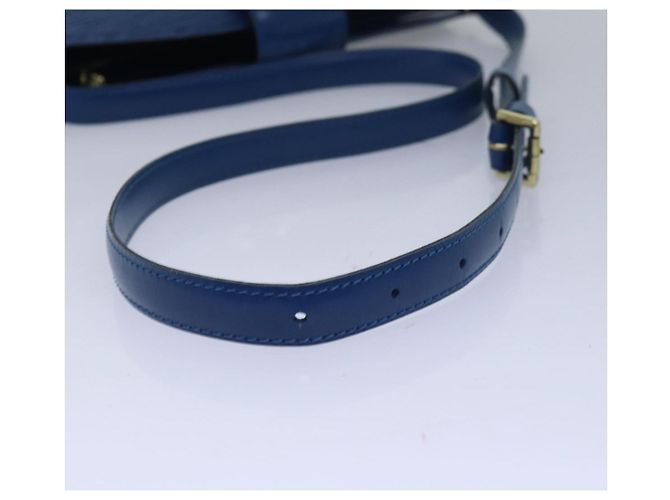LOUIS VUITTON Borsa a Spalla Capuchin Epi Blu M52345 LV Auth 82383 - vista 7