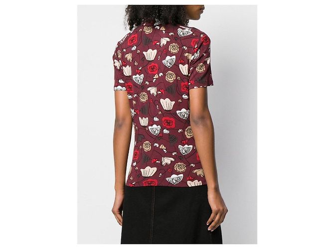 Camisa polo burdeos Salvatore Ferragamo - vista 4