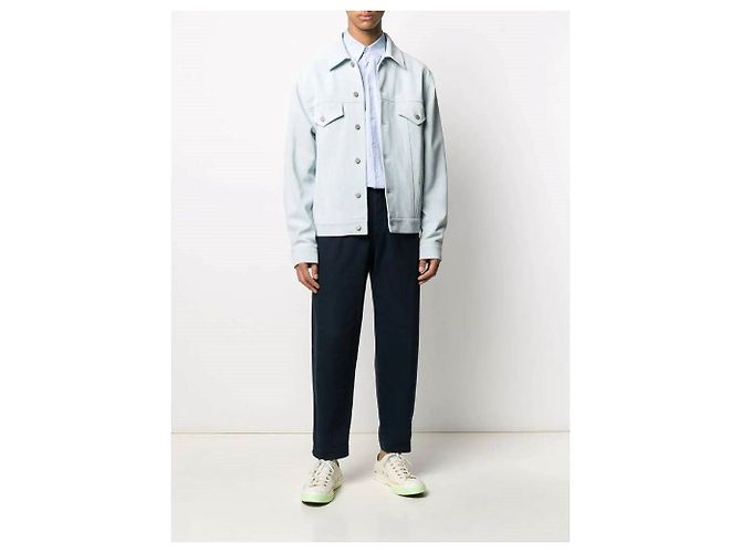 Gianfranco Ferré Light Blue Cotton Shirt Light brown - view 2