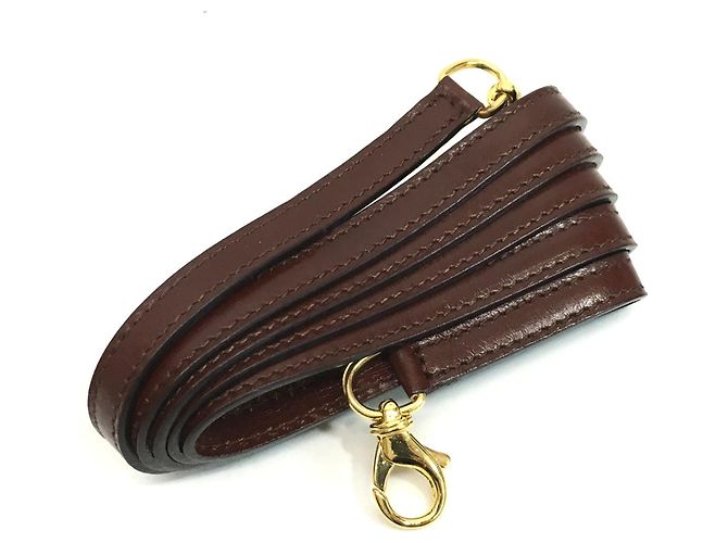 Borsa a spalla in pelle marrone Salvatore Ferragamo - vista 5