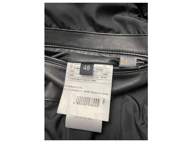 Corneliani Jacke aus Lammleder Schwarz - Ansicht 5