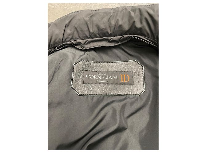 Corneliani Jacke aus Lammleder Schwarz - Ansicht 8