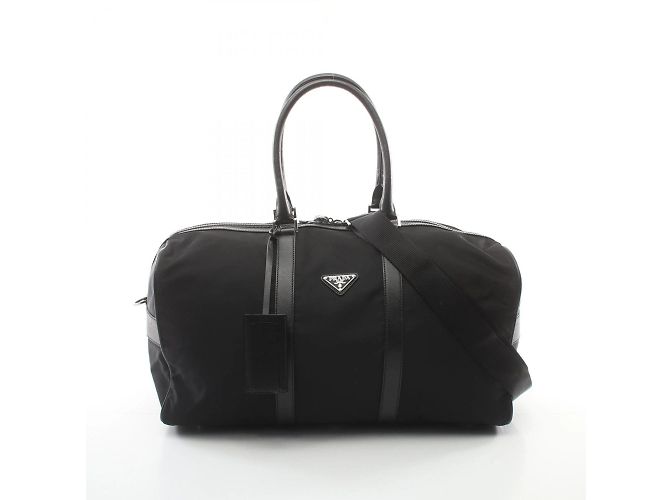Borsa Boston Prada Tessuto + Saffiano - vista 2
