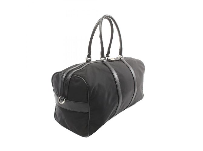 Borsa Boston Prada Tessuto + Saffiano - vista 3