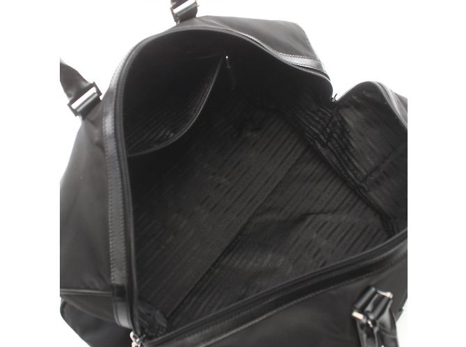 Borsa Boston Prada Tessuto + Saffiano - vista 4