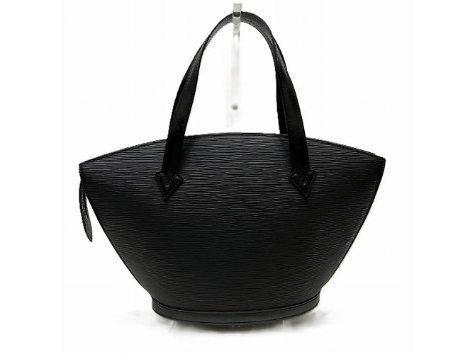 Borsa Louis Vuitton Epi Saint Jacques PM Nero - vista 2